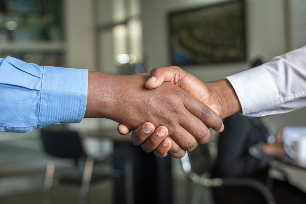 Business teamwork